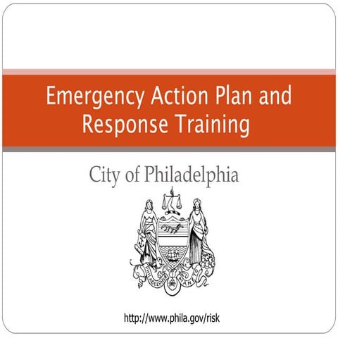 Citywide Emergency Action Plan & Response trng (dept template)