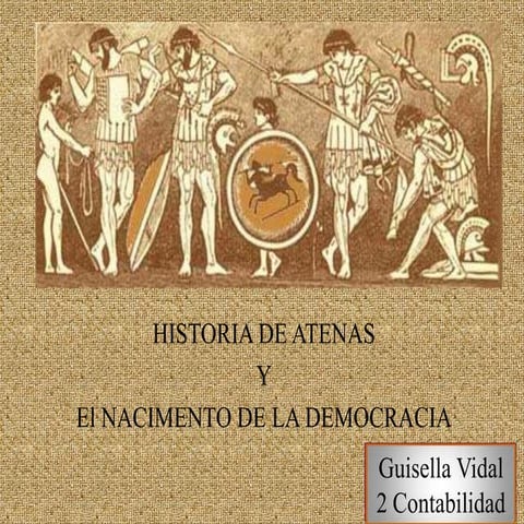 Historia de la democracia en atenas | PPTX