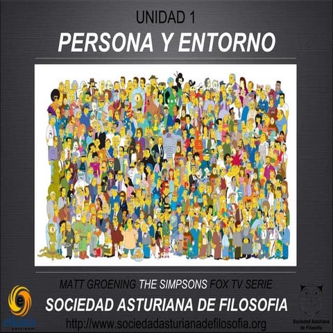 Persona y entorno