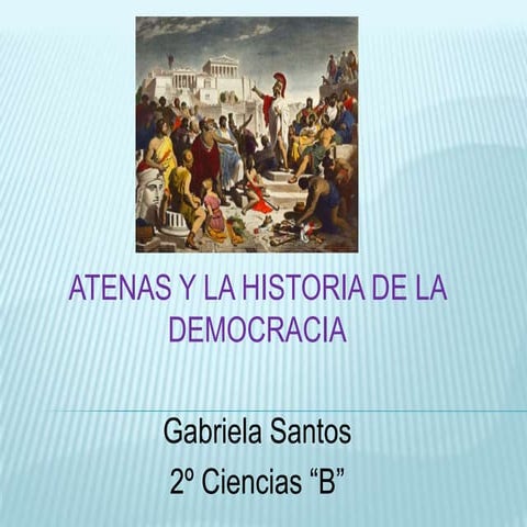Atenas y la historia de la democracia | PPTX