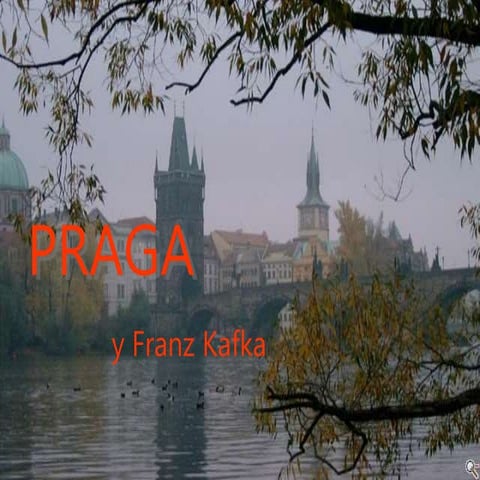 ciudades literarias praga y franz kafka: amor y vida