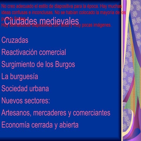 Ciudades medievales