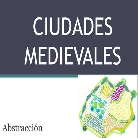 Ciu dades medievales