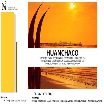 Diagnostico Urbano Huanchaco