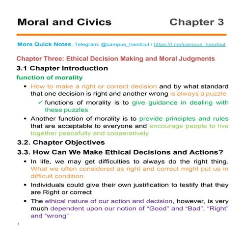 Civic Chapter 3 Short Note.pdf BEST  PPT