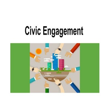 Civic Engagement Pptx File About Civics Education Pptx