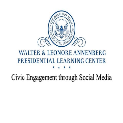 Civic Engagement Through Social Media