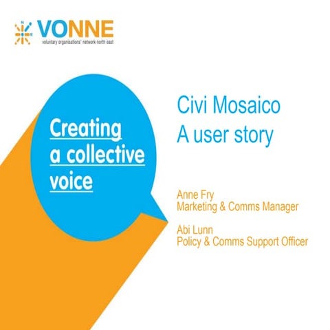 Civi Mosaico - A user story