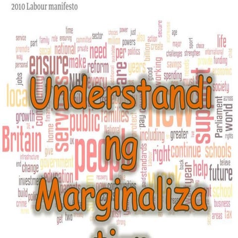 Civics chapter 10 understanding marginalization  