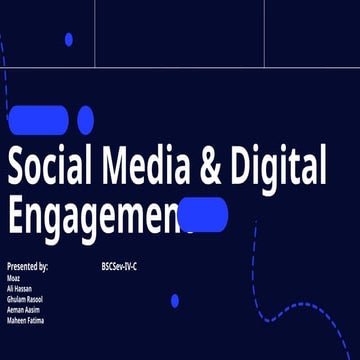 Civics_Presentation on social media and digital engagement