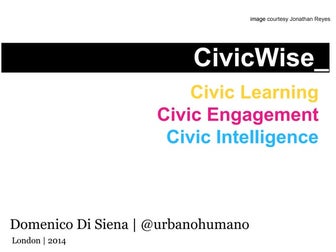 CivicWise presentation #1 in London