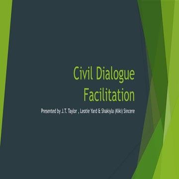 Civil Dialogue Facilitation for Community Director training .pptx