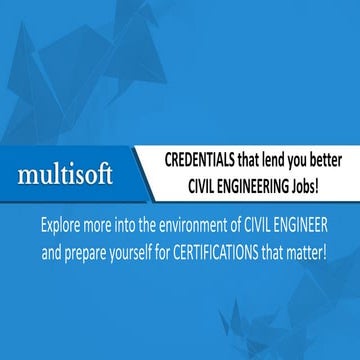 CREDENTIALS that lend you better CIVIL ENGINEERING Jobs!