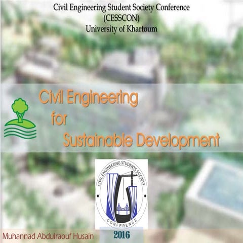 Civil Engineering for Sustainable Development