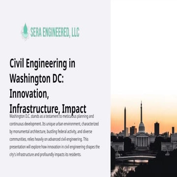 Civil Engineering in Washington DC Innovation, Infrastructure, Impact.pptx