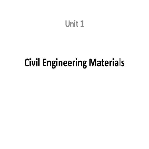 Civil Engineering Materials.pptx