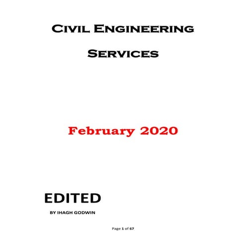 Civil Engineering Services