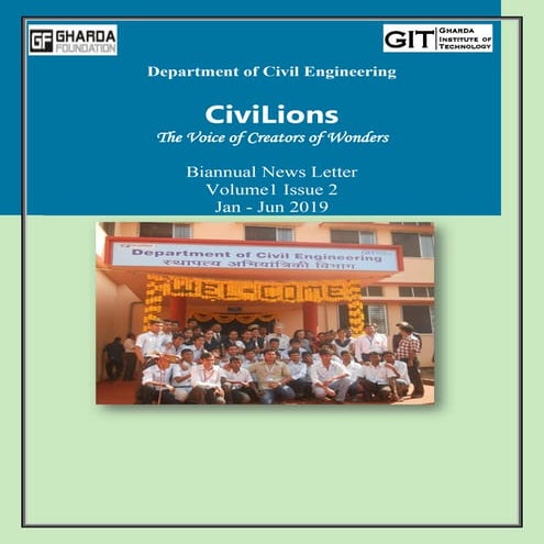 CiviLions GIT civil newsletter vol 1 issue-2