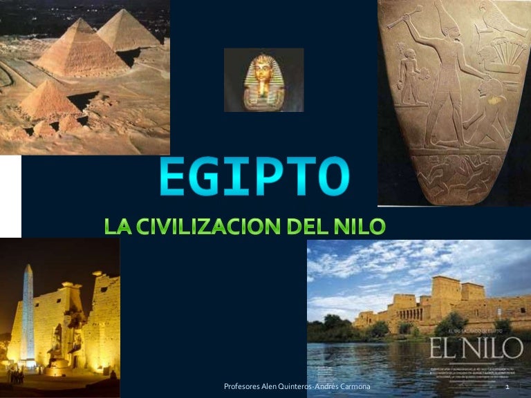 Civilizaciones Antiguas Egipto