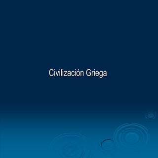 Civilizacion griega