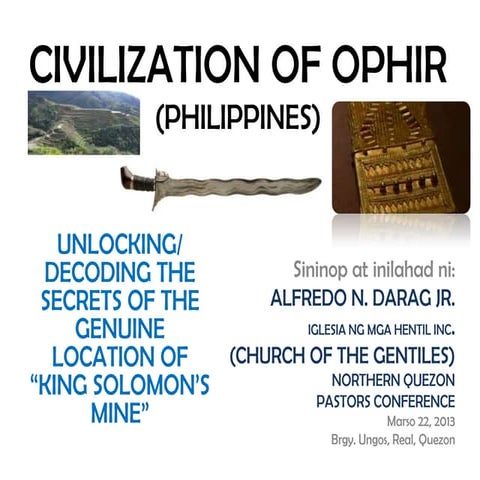 Civilization of ophir (philippines) (2)