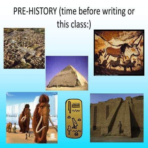 Civilizations & pre history 