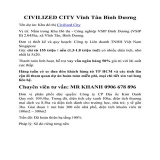 Civilized city binh duong