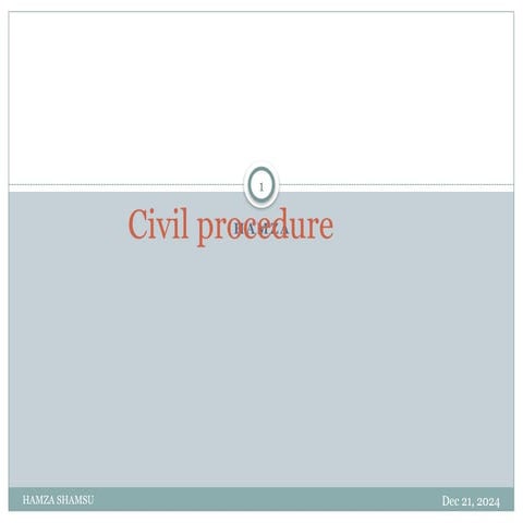 Civil procedure.pptx by ethiopian civil pr