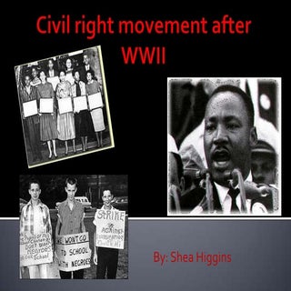 Civil right movement after wwii