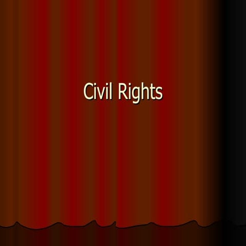 Civil Rights | PPT