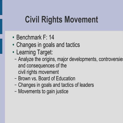 Civil rights foldable | PPT