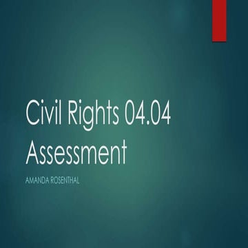 Civil rights 04.04 assessment