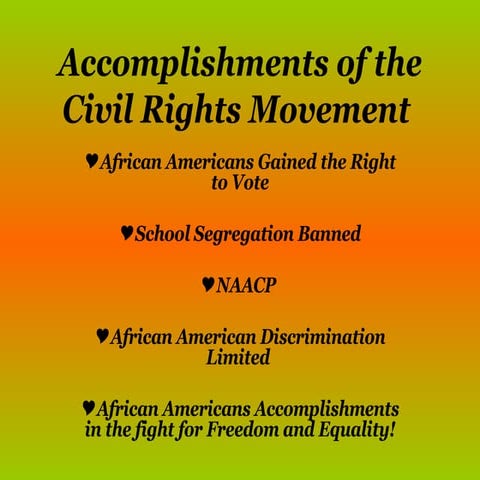 Civil[Rights]Accomplishments
