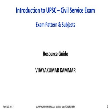 Civil service exam   introduction