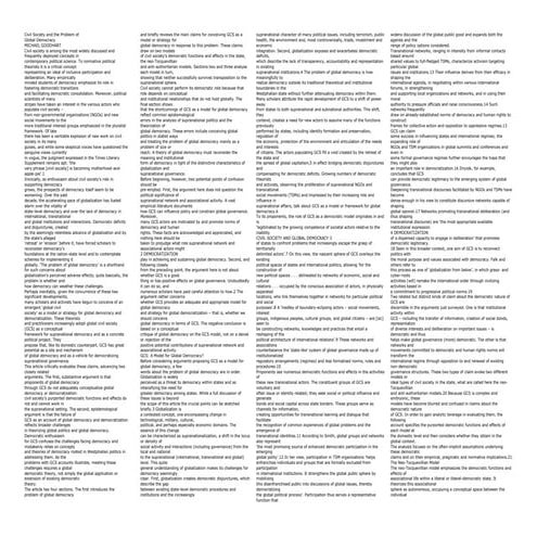 Civil society and economic development