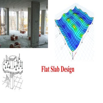 Civil structural engineering -  Flat slab design