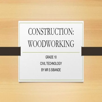 Civil tech presentation, Term 3 work