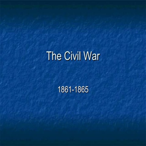 Civil war unit lesson 6 - civil war battles - power point | PPT