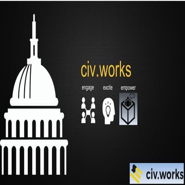 civ.works: A powerful, private social platform for civic engagement.