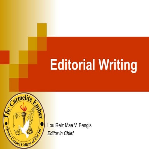 CJ-EDITORIAL-Writing for helper education.ppt