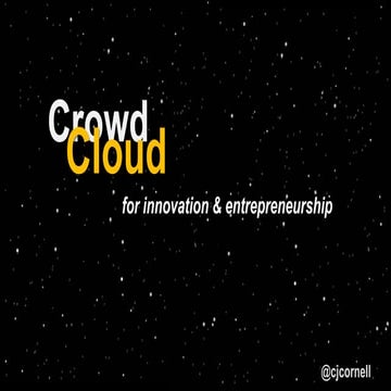 Crowd and The Cloud - SkySong Connect - CJ Cornell