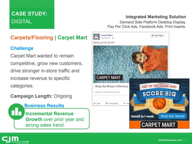 CJ Media Case Study | Carpeting/Flo...
