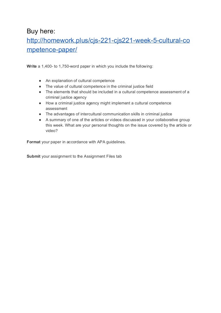 Week 5 cultural evaluation essay example picture