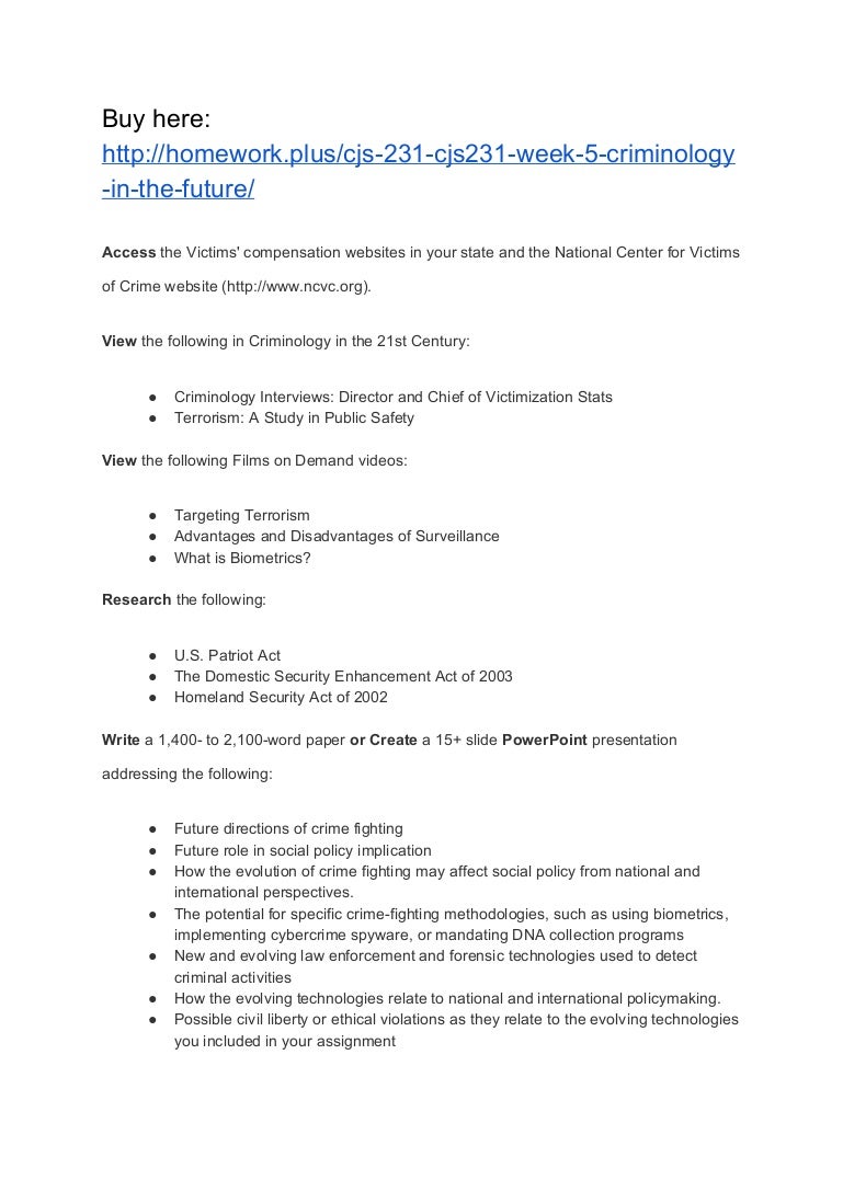 Importance of criminology ppt image