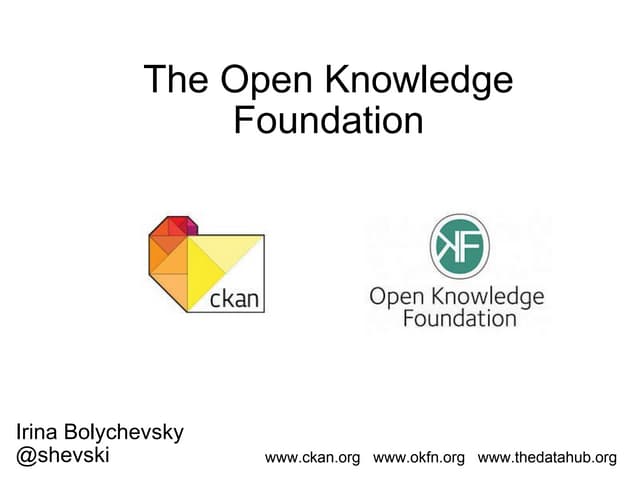 CKAN intro for Estonian open data workshop