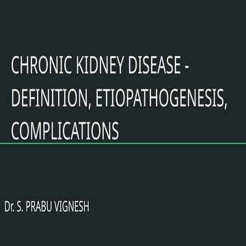 Comprehensive Overview of Chronic Kidney Disease: Definition, Causes ...