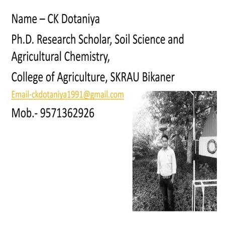 CK Dotaniya =Role of Biofertilizers in Integrated Nutrient Management