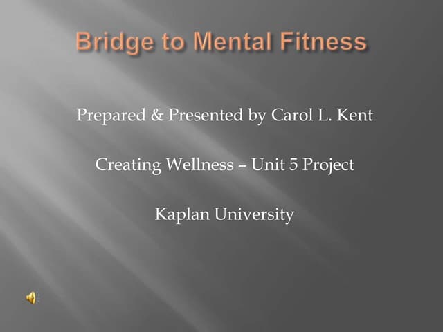 Bridges to Mental Health