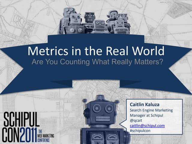 Metrics in the Real World | Online and Offline Analytics Tracking