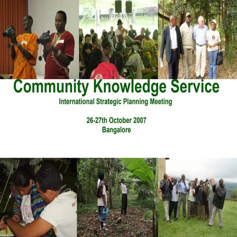 Community Knowledge Service Introduction